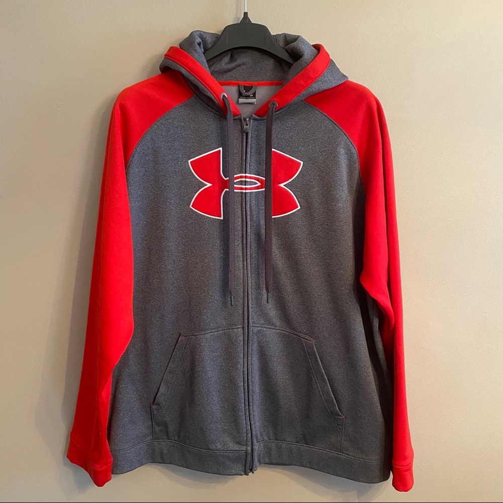 Men’s Under Armour Full-Zip Sweatshirt - Sz. XXL